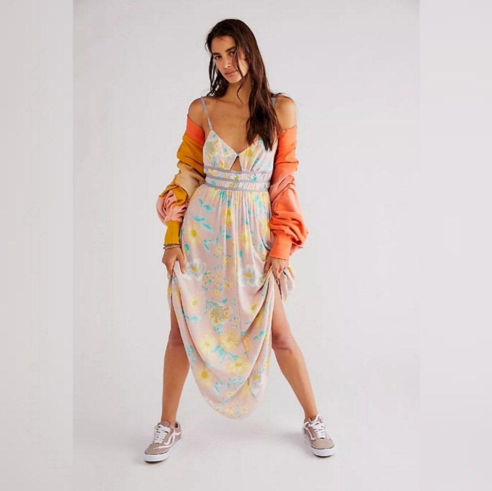 Free People Wisteria Maxi Dress